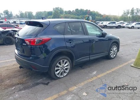 2015 Mazda Cx-5 Grand Touring из США, поврежденный, VIN JM3KE4DY8F0550869